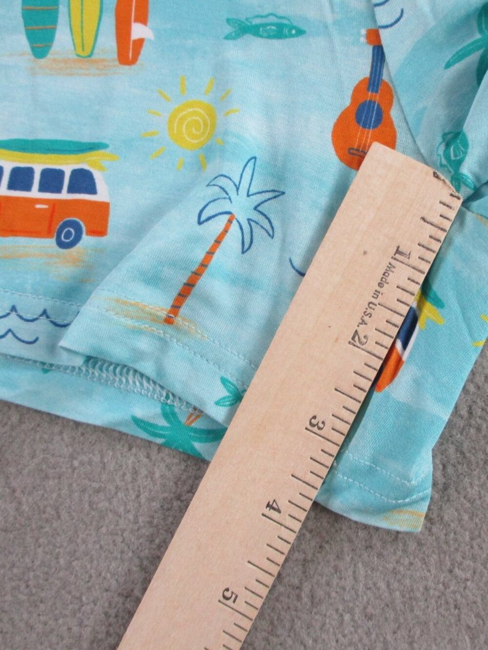 NEW Little Sleepies Womens Pajama Shorts XXL Blue Surf Life Cozy Soft Bamboo PJ - Picture 7 of 8